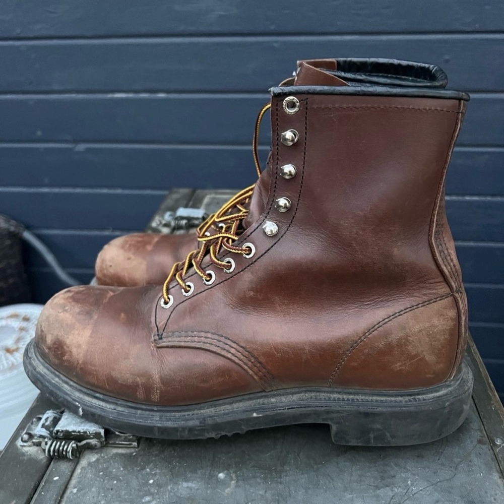 Red Wing SUPERSOLE® X Safety Toe Boot Men’s Sz 10.5
